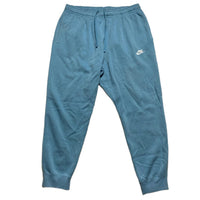 Nike Blue and White Swoosh Joggers (2XL)