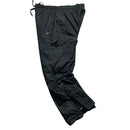Nike Swoosh Black and White Baggy Shell Trackpant Bottoms (XL)