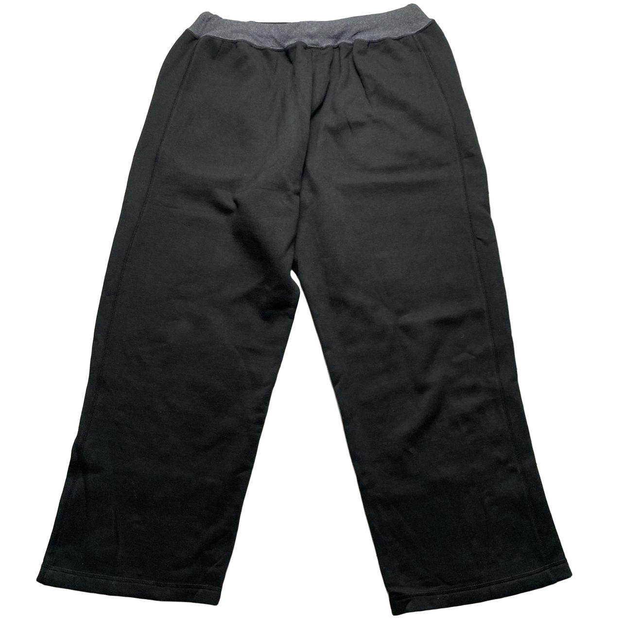 Nike Baggy Vintage Black Grey and Light Blue Joggers (L)