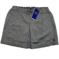 Nike Tennis Vintage Y2K Womens Pin Stripe Black and White Skirt (M)