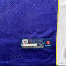 Minnesota Vikings Royal Blue Yellow and White NFL Football Jersey (XL)