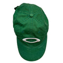 Oakley Green and White Baseball Cap