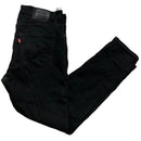 Levis Triple Black 512 Slim Straight Jeans (33W)