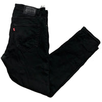 Levis Triple Black 512 Slim Straight Jeans (33W)