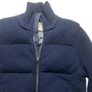 Burberry Brit Navy Knit Puffer Jacket (L)