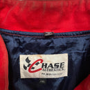 Chase Authentics NASCAR Red and Black Flames Du Pont Racing Bomber Jacket (2XL)