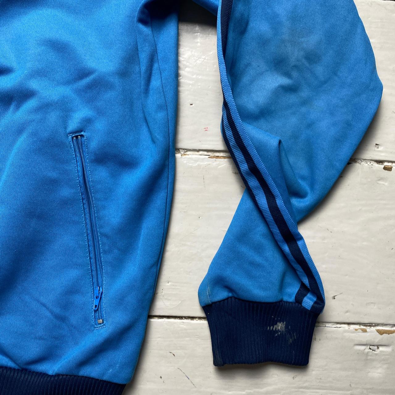 Adidas Originals Blue and Navy Tracksuit Jacket