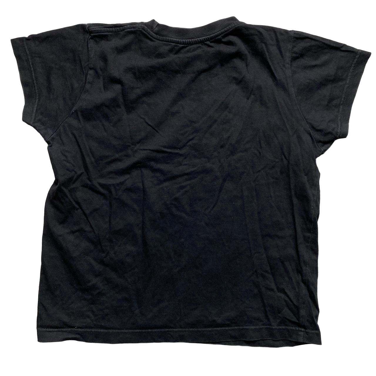 Von Dutch Black and White Crop Top T Shirt (S)