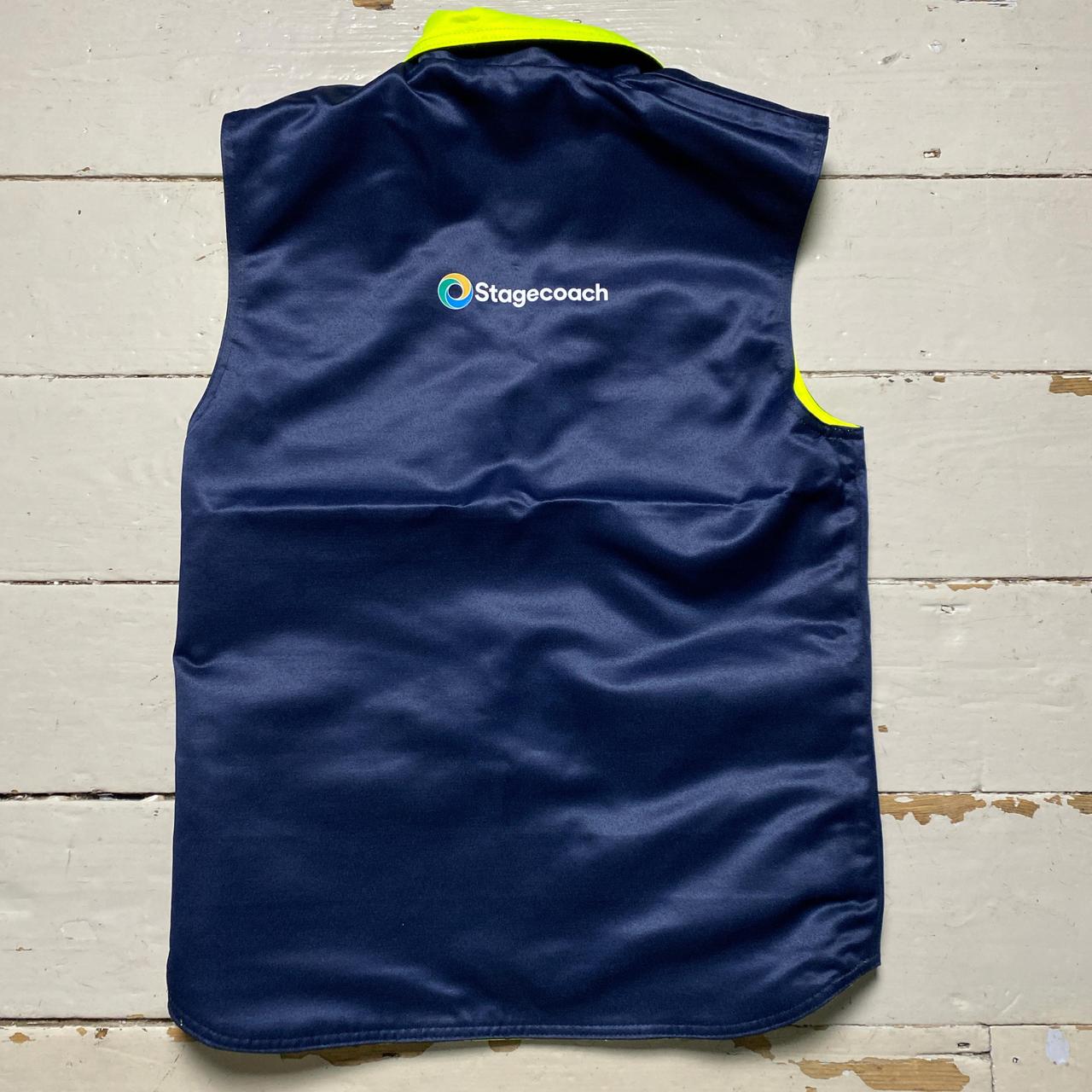 Stagecoach Bus Reflective Navy Gilet