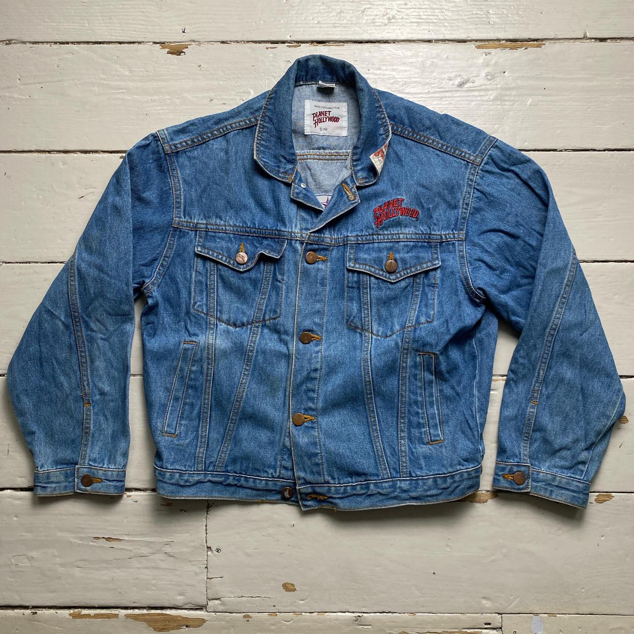 Planet Hollywood Chicago Vintage 90’s Denim Jacket