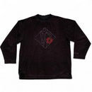 Adidas Vintage 80’s 90’s Basketball Jumper Grey and Red Embroidery (M)