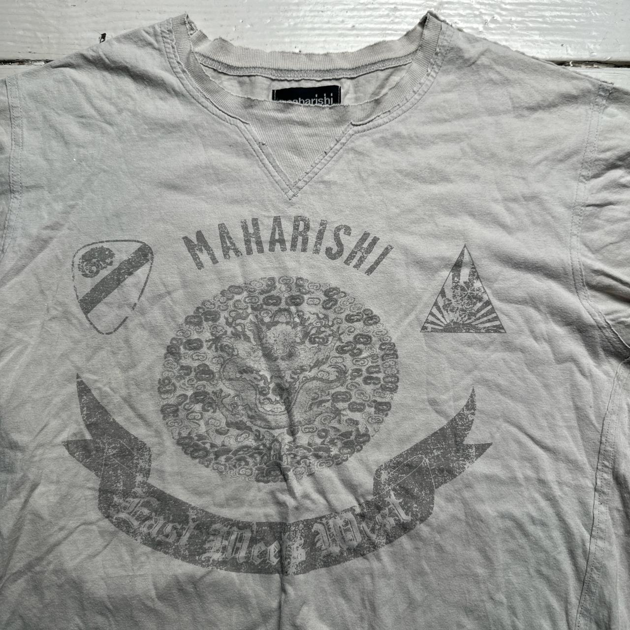 Maharishi Dragon Grey T Shirt