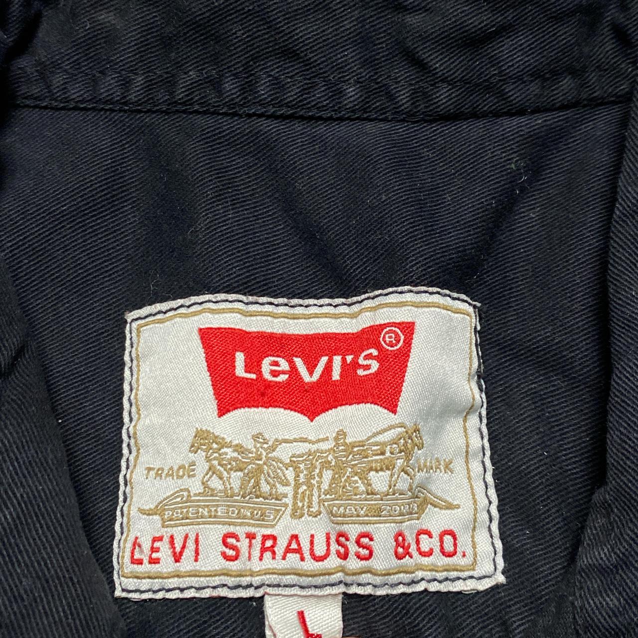 Levis Black Long Sleeve Shirt (L)