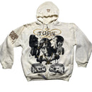 Tough Face 2 Pac Vintage 90’s Cream Hoodie (L)