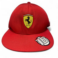 Ferrari Red and Yellow Badge Logo Cap