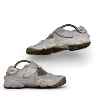 Nike Air Rift White Perforated Leather White Trainers (UK 8.5)