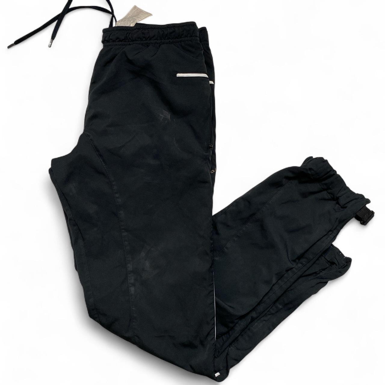 Nike Football Mercurial Vintage Y2K Shell Trackpant Bottoms Black and Orange (S)