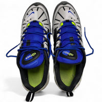 Nike Air Max 98 White Green and Blue trainers (UK 11)