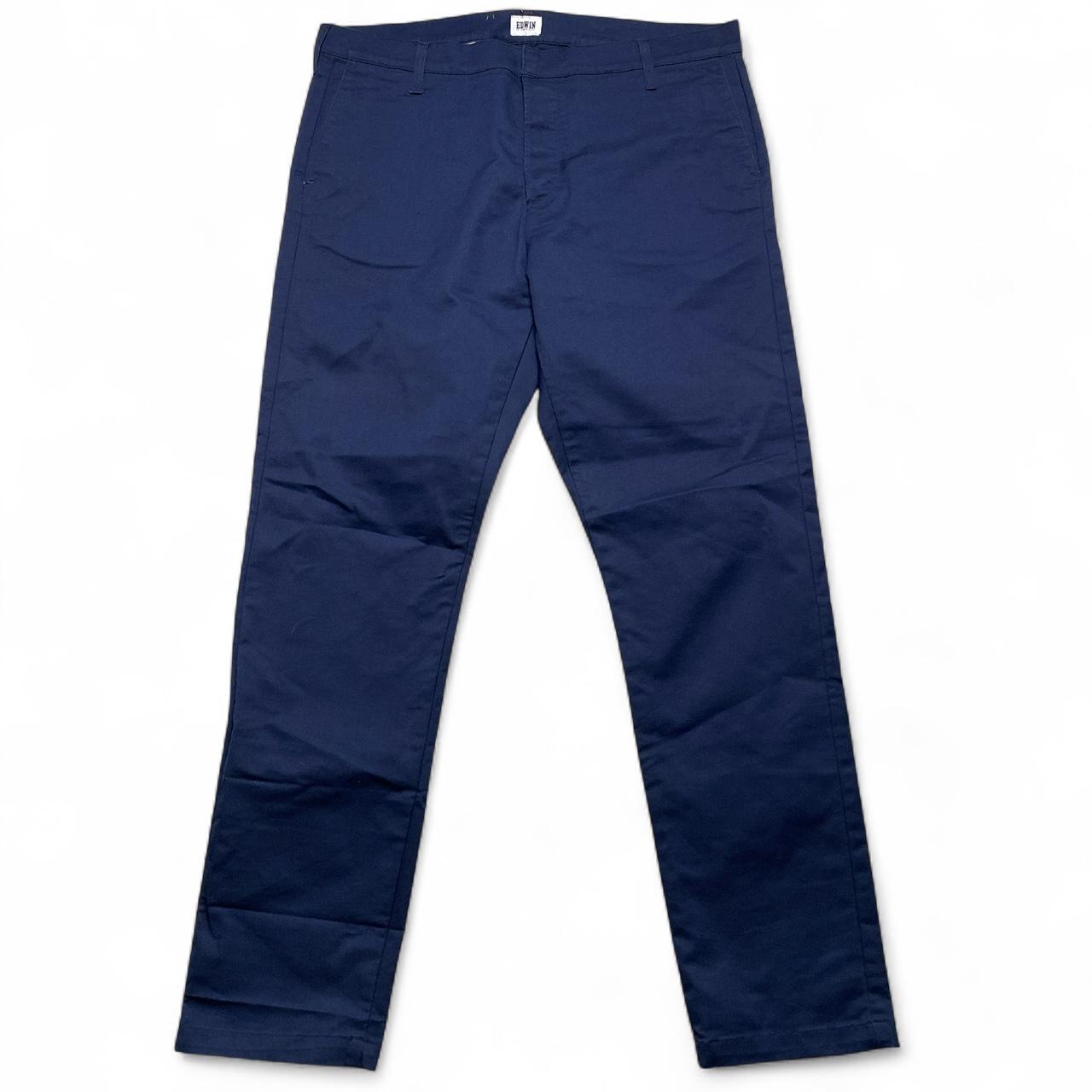 Edwin Navy Smart Trousers (38W)