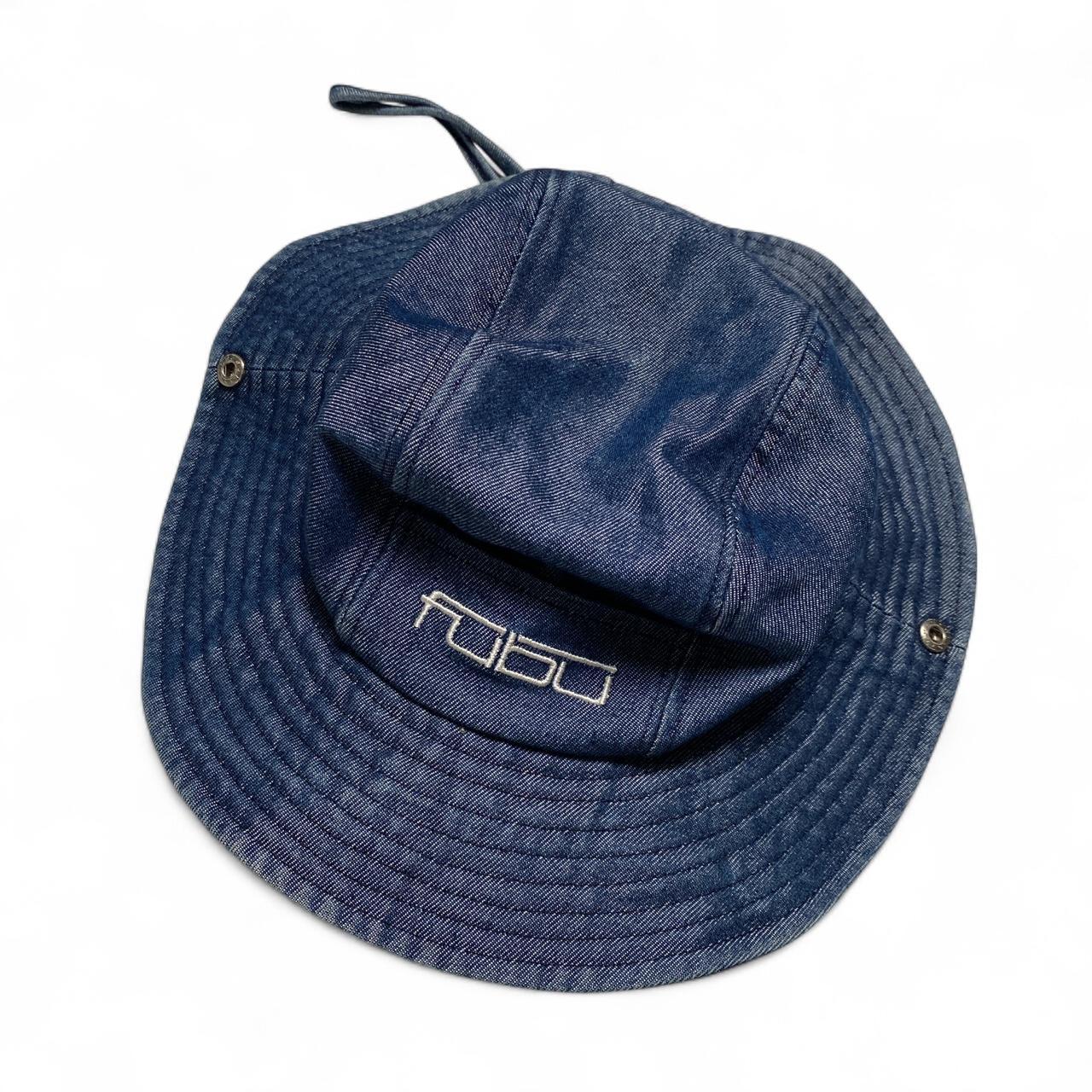 Fubu Navy Denim Bucket Fisherman Hat