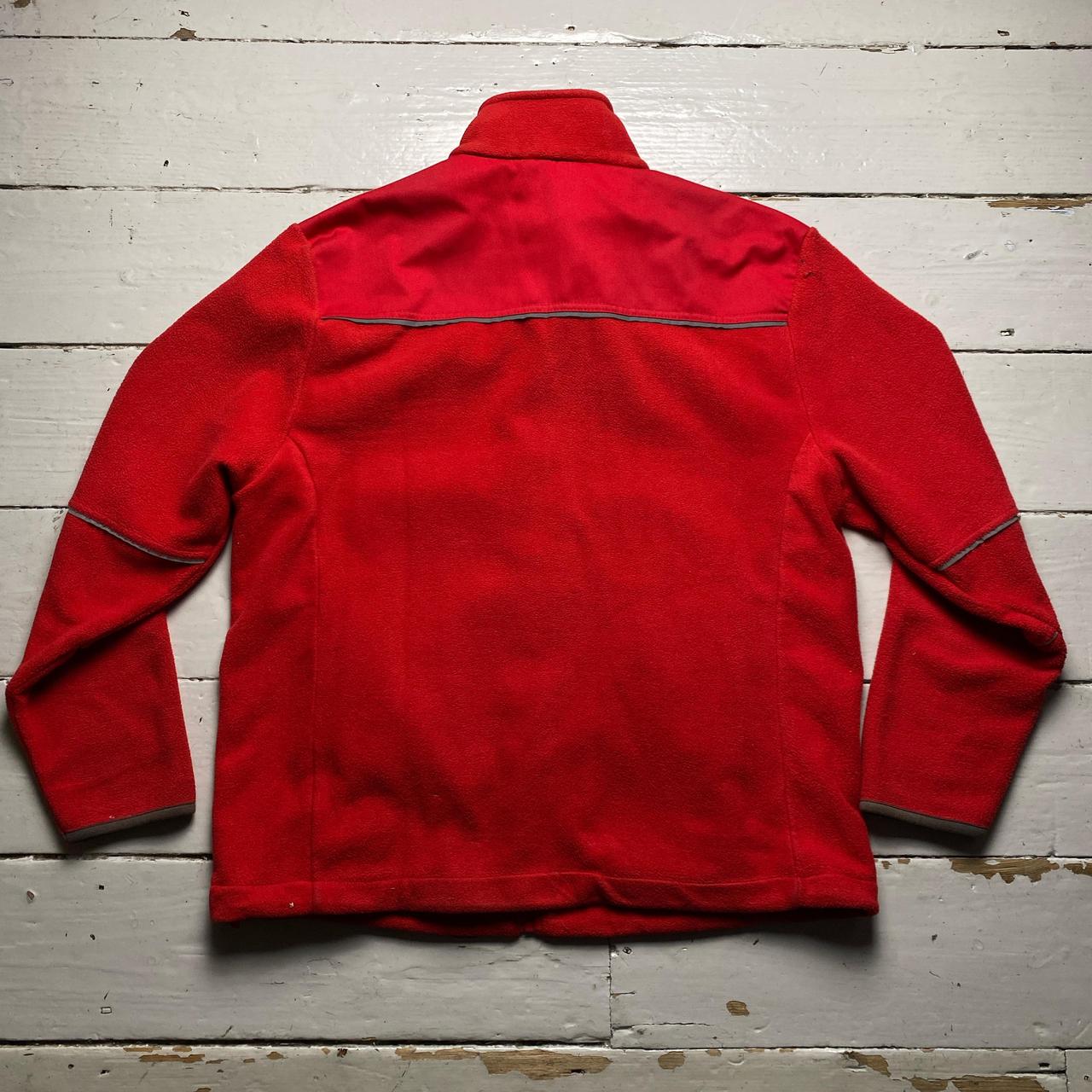 Royal Mail Red Fleece Zip Jumper