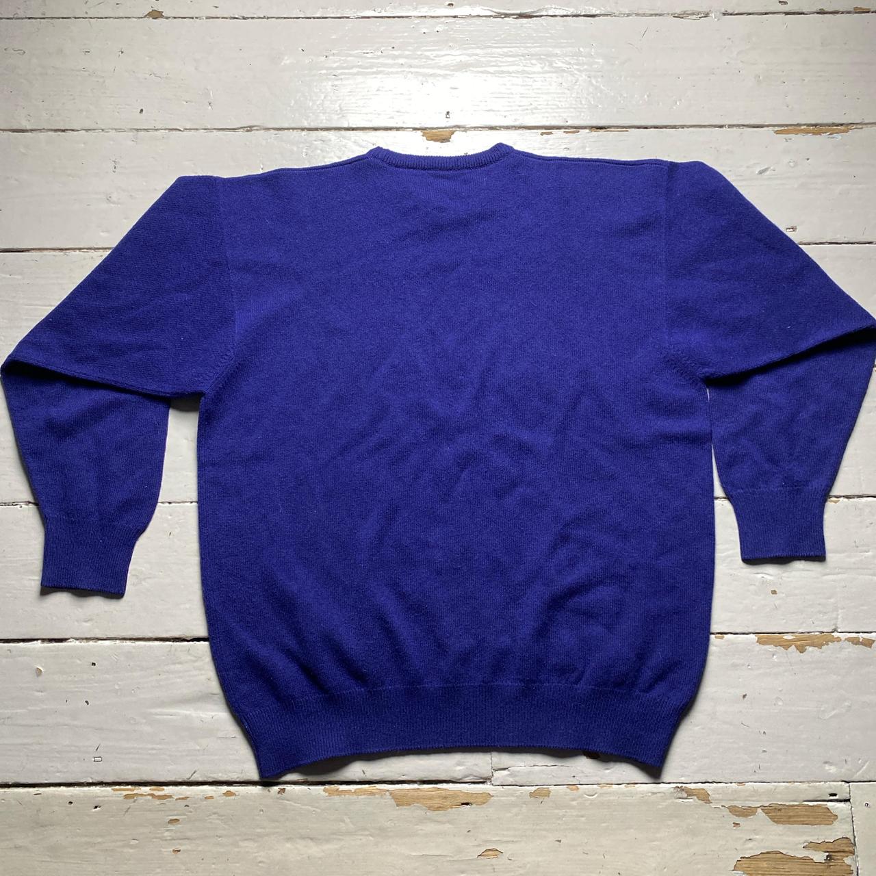 Pringle Blue Vintage Wool Jumper