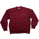 Nike Vintage y2k Burgundy and Black Swoosh Jumper (M)