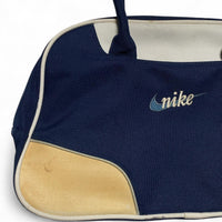 Nike Vintage y2k Navy and White Womens Duffle Small Handbag