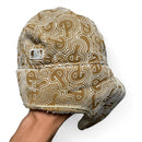 Philadelphia Phillies Sand Brown and White Dog Ear Trapper Hat