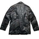 GAP Dark Brown Long Leather Trench Coat Jacket (L)