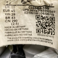 Nike Air Force 1 White and Black (UK 10)