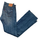 Levis 507 Slim Bootcut Jeans Navy Blue (W 33)