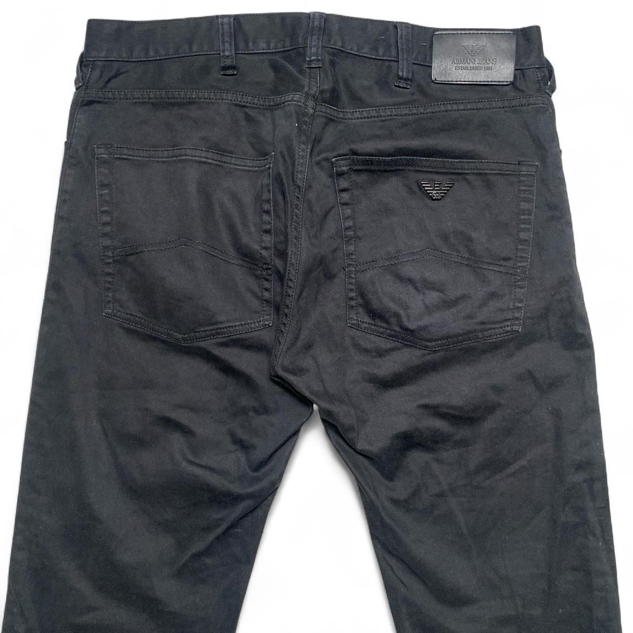 Armani Black Slim Jeans (30W)