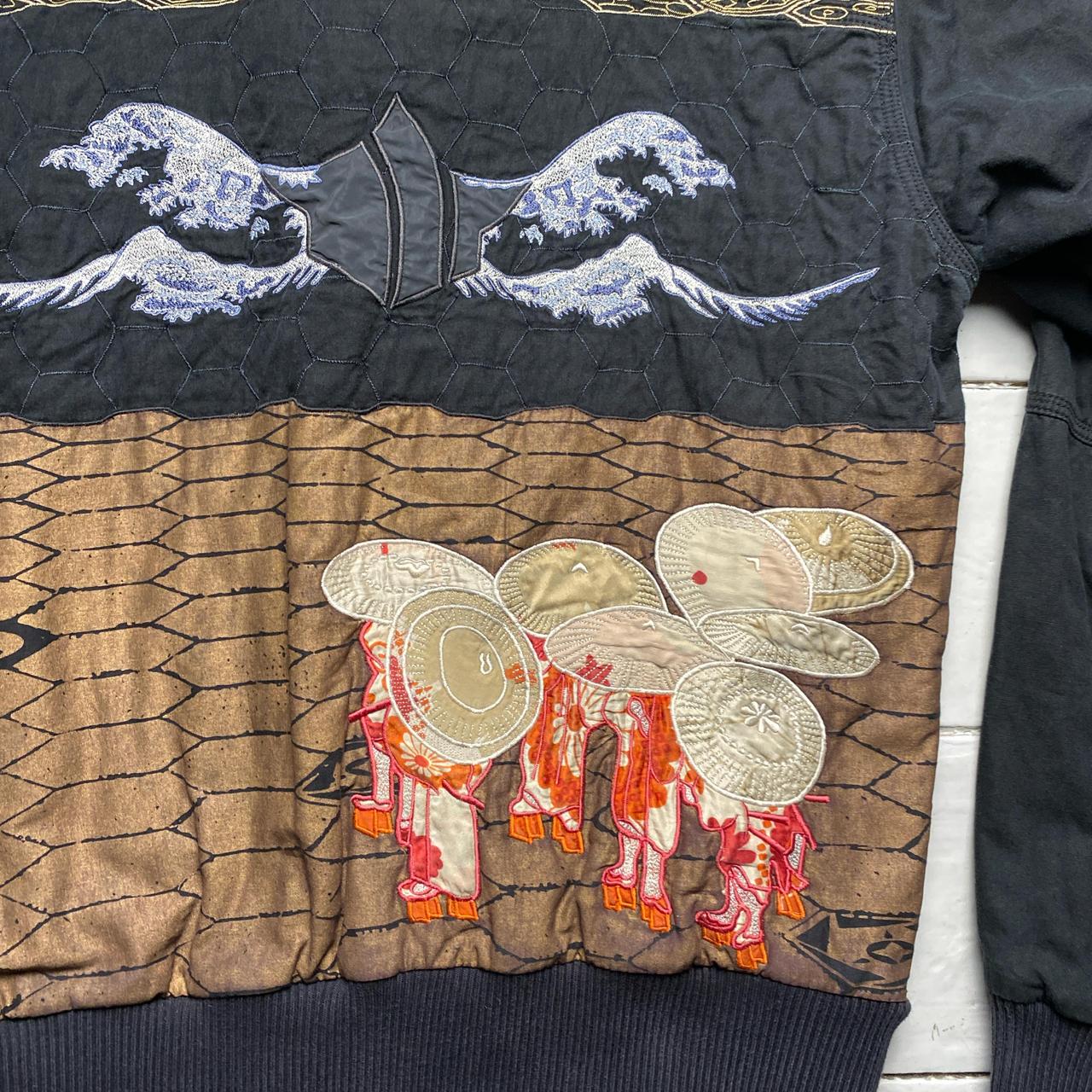 Maharishi Embroidery Waves and Hats Bomber Jacket