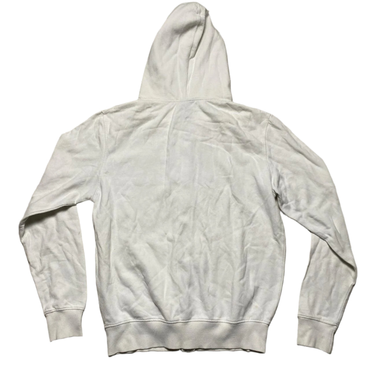 Zoo York White and Black Zip Hoodie (L)