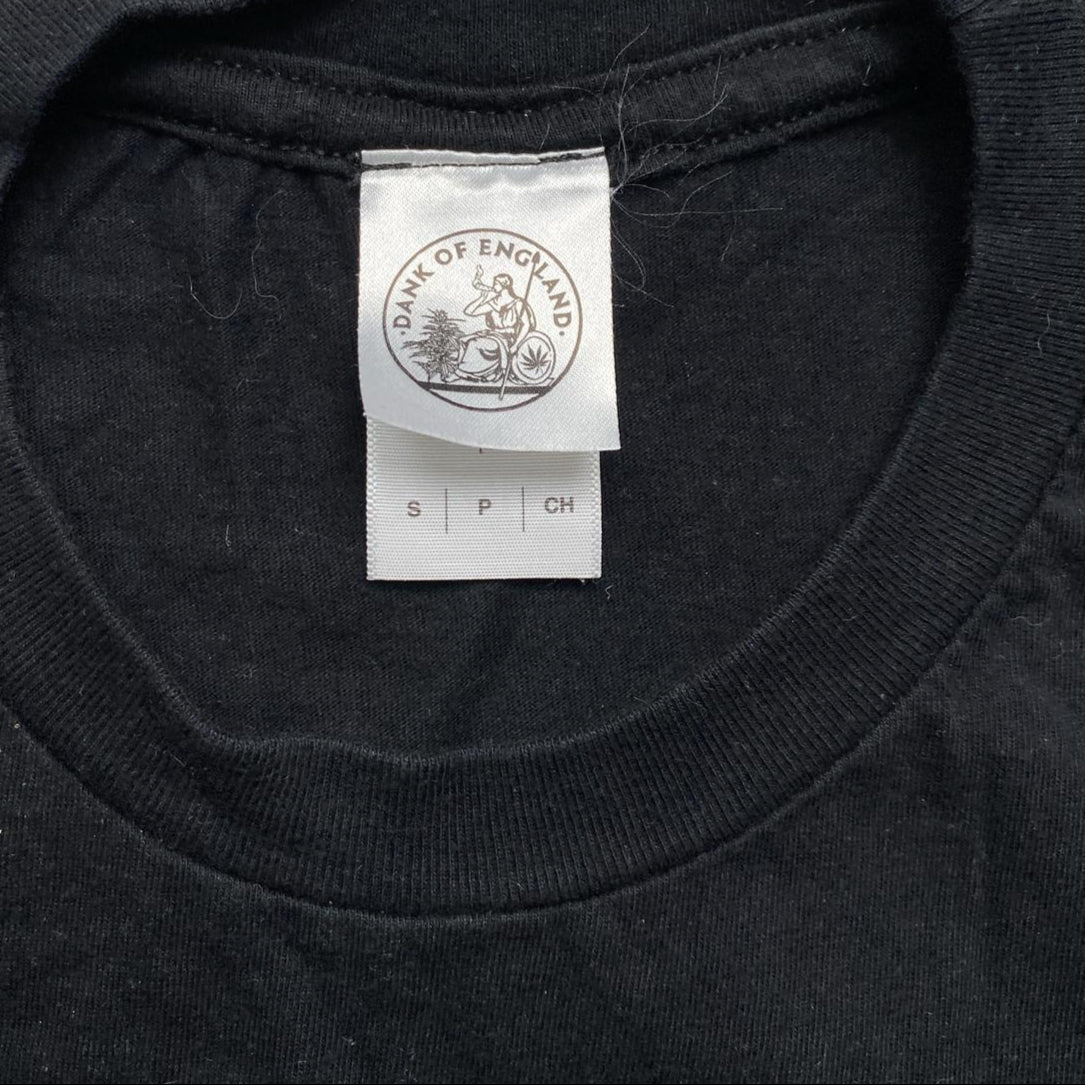 Dank Of England Black and White Black the Ripper T Shirt (S)