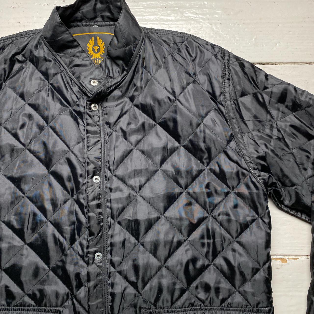 Belstaff Vintage Reversible Quilted Inner Jacket Layer Black