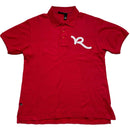 Rocawear Red and White Polo Shirt (M)
