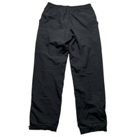 Nike Air Max LTD Black Orange and White Shell Baggy Trackpant Bottoms (S)