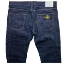 Stone Island Dark Navy Baggy Jeans (36W)
