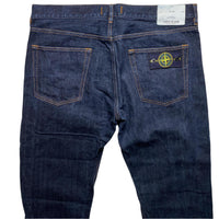 Stone Island Dark Navy Baggy Jeans (36W)