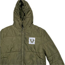 True Religion Khaki Puffer Jacket (S)