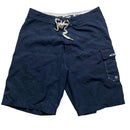Oakley Navy and White Surf Shorts (34W)
