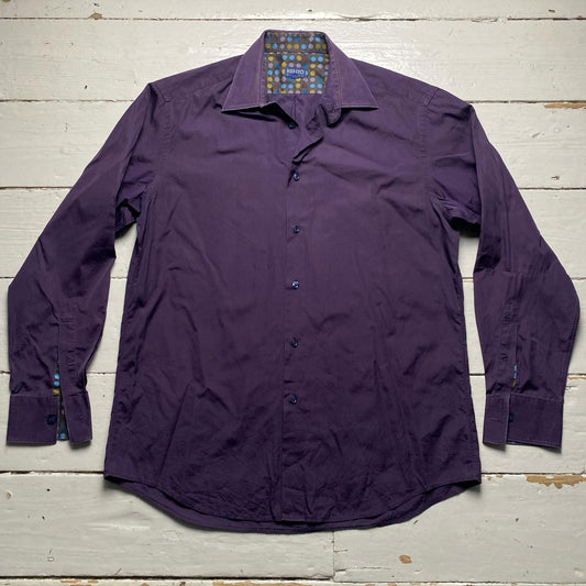 Kenzo Homme Purple Long Sleeve Shirt