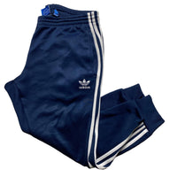 Adidas SST Navy and White Joggers (L)
