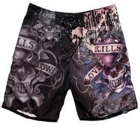 Ed Hardy Hearts and Skulls Shorts (38W)