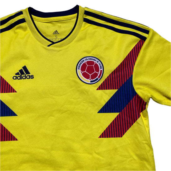 Adidas Columbia 2014 World Cup Football Jersey Yellow (S)