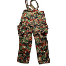 Camo Bretel CH Vintage Military Red Green and Brown Camouflage Jacket and Dungarees (L)
