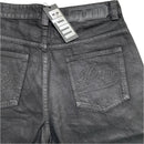 6PM SixPM Season Black Shiny Denim Jorts Jean Shorts (W 32)