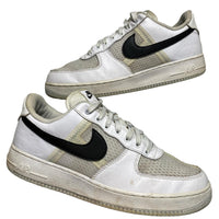 Nike Air Force 1 White and Black (UK 10)